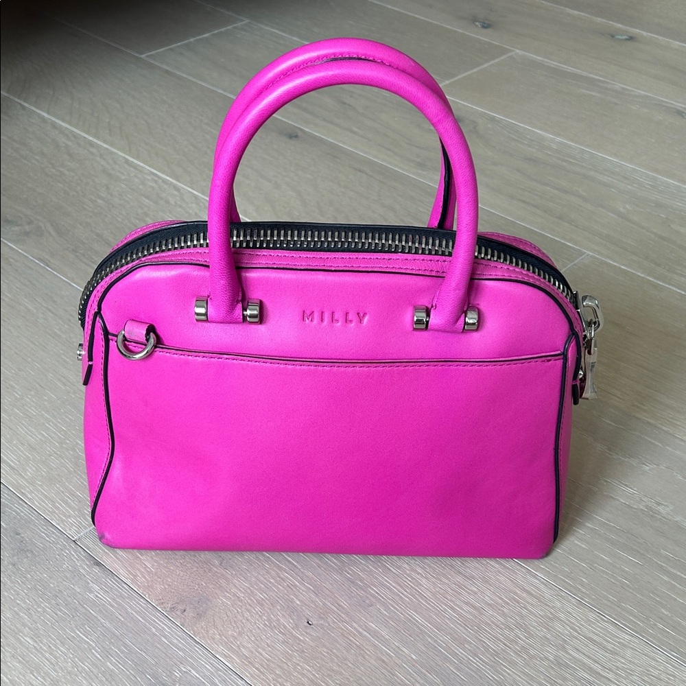 Milly Fuchsia Satchel Bag